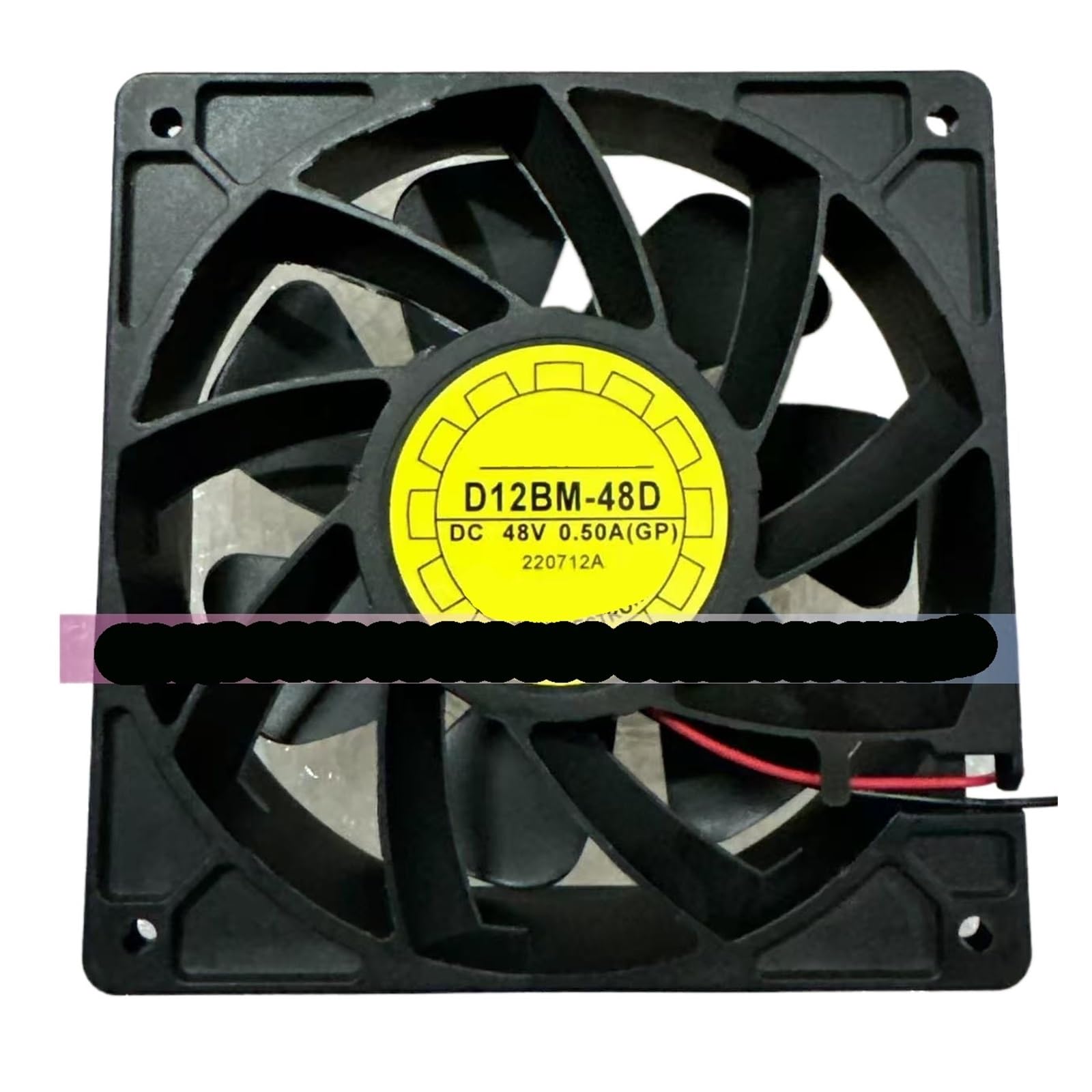 D12BM-48D DC 48V 0,50A 120MM 2-Draht Server-Lüfter