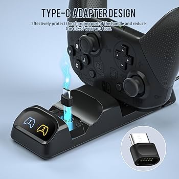 Nintendo Switch Nintendo Switch + Pro Controller + Dock Amazon.com: Switch Pro Controller Charger, Xbox Series S/X