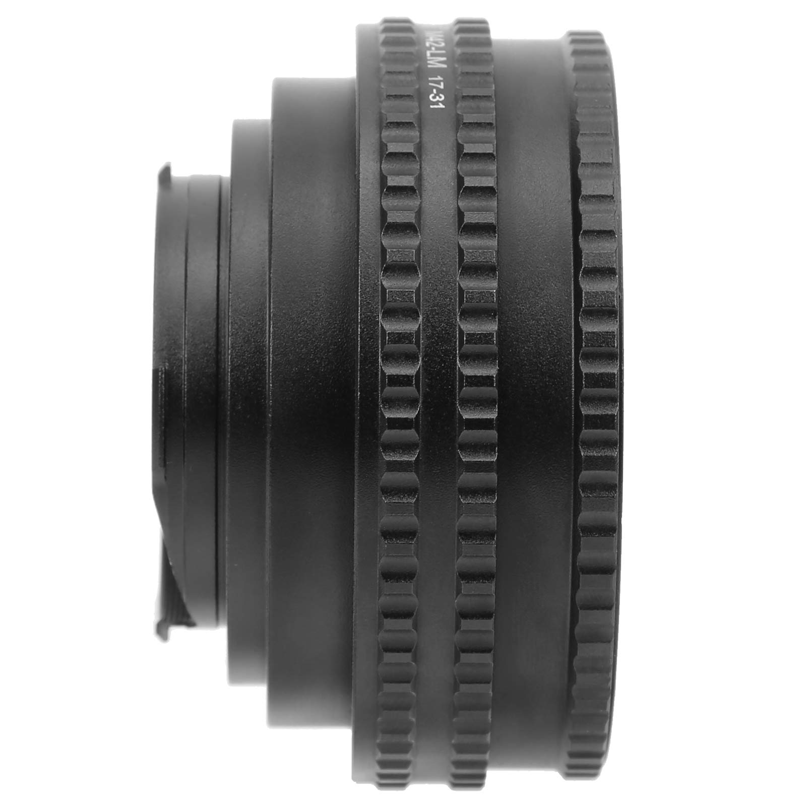 Tubo de Enfoque Macro para fotografía, aleación de Aluminio de, Moldeado Integrado CNC, corrosión por oxidación, portátil liviano, Rango de 17-31 mm