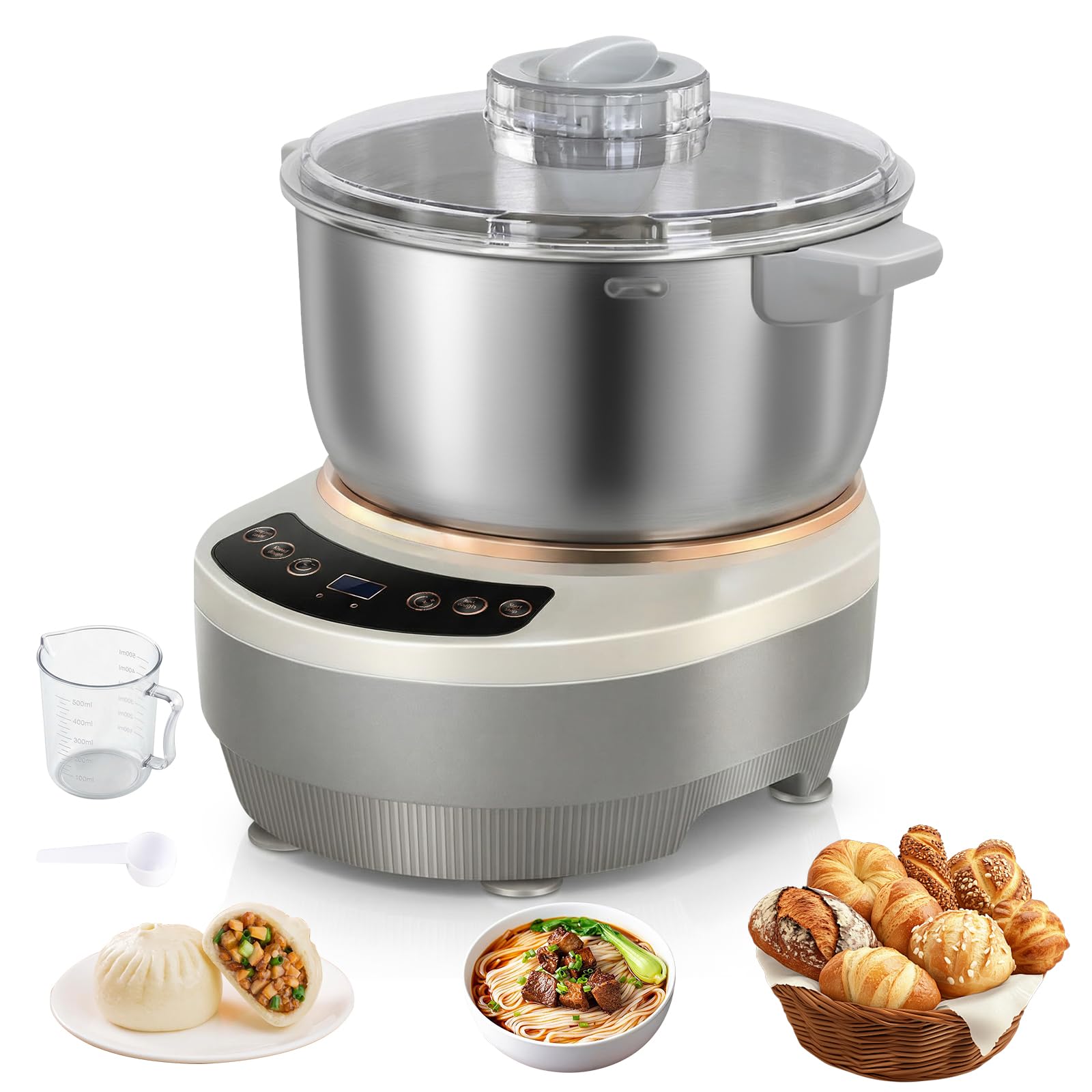 YUZINO 7 liter grote deegmachine