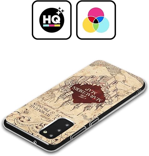 Miniatura 2 de Head Case Designs Funda de gel suave con licencia oficial de Harry Potter The Marauder's Map Prisoner of Azkaban II compatible con Galaxy A52 A52s