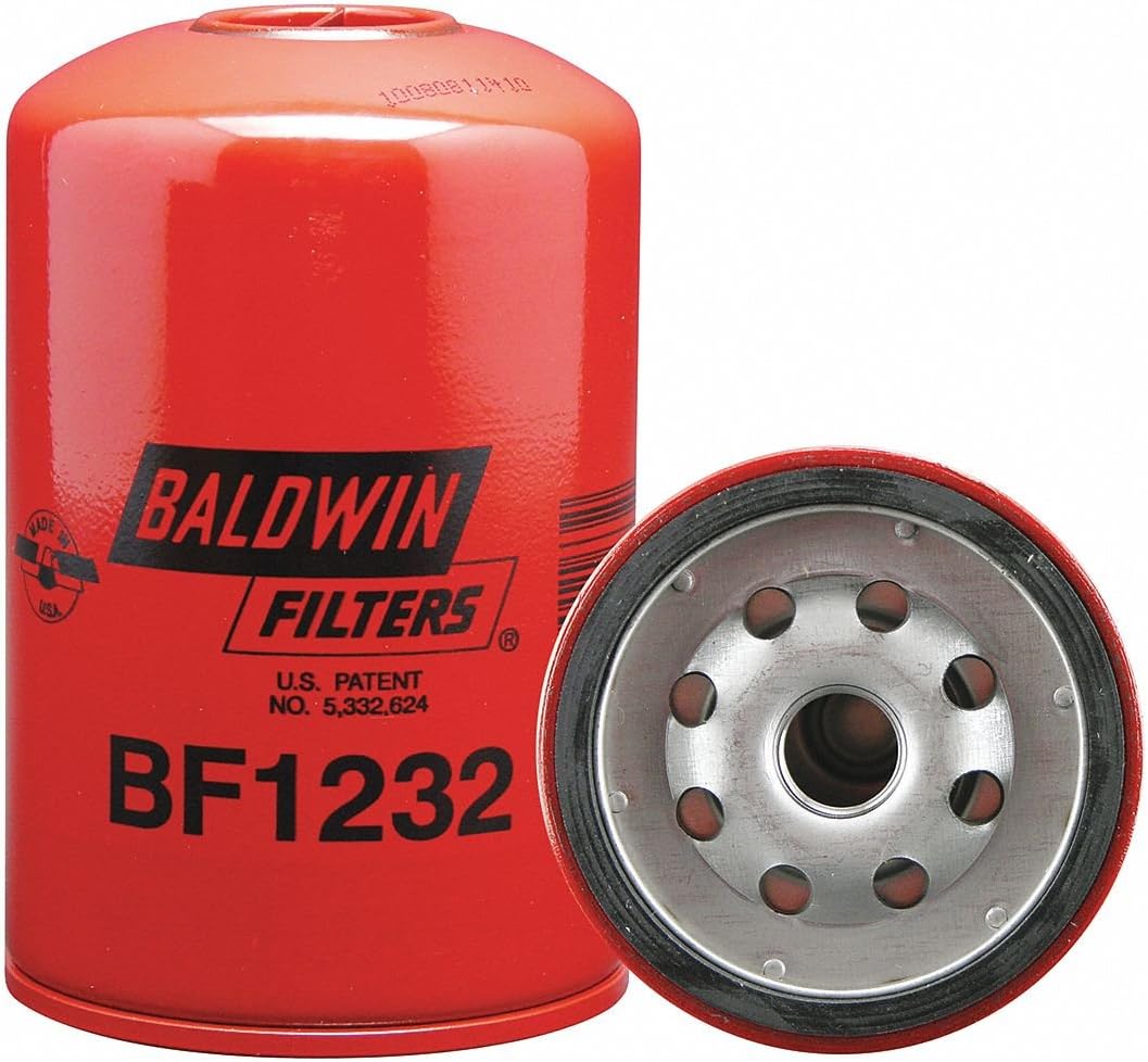 Baldwin Filters Fuel Filter, 4-11/16 x 3-1/32 x 4-11/16In