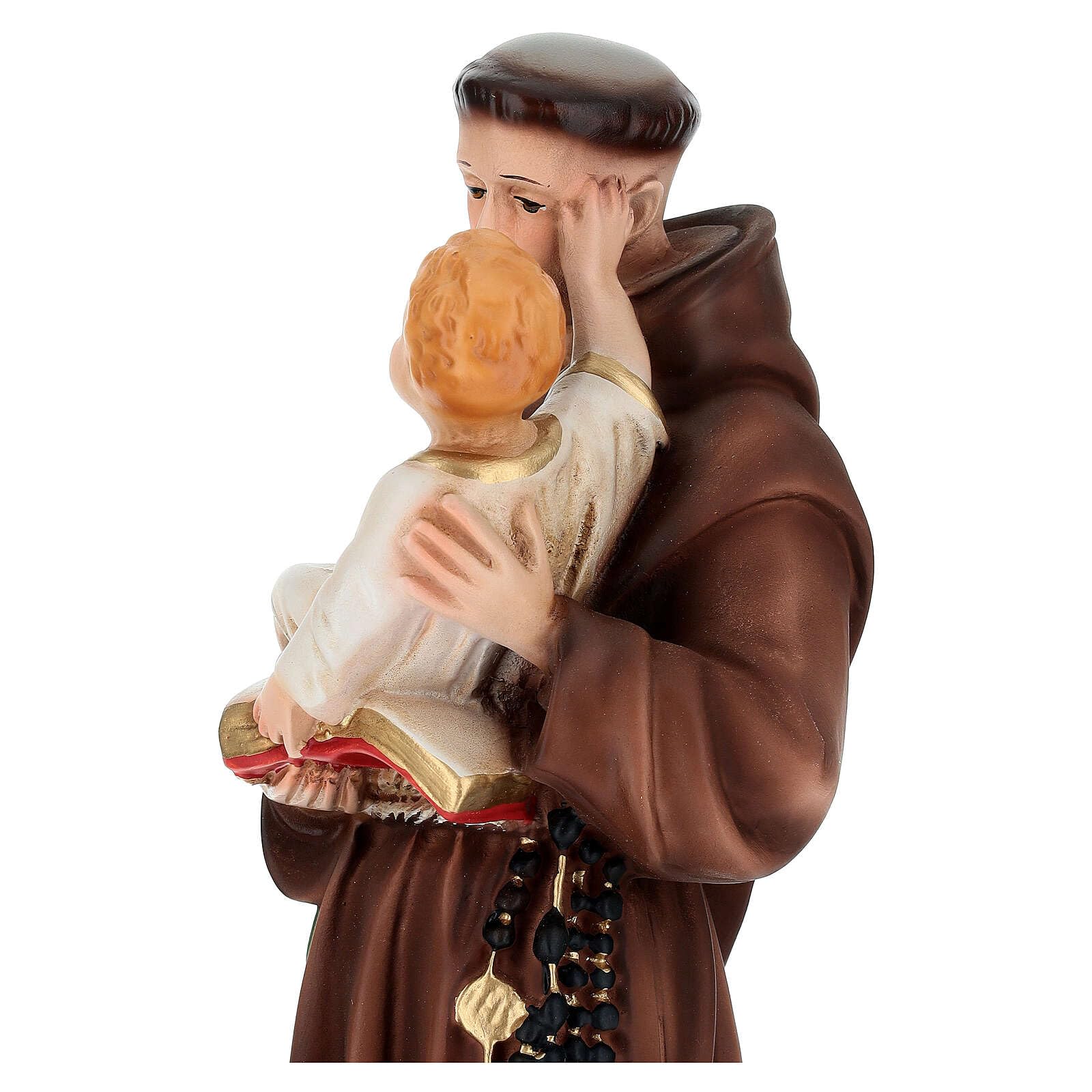Holyart Figury z żywicy: Figura Święty Antoni 40 cm z żywicy malowanej