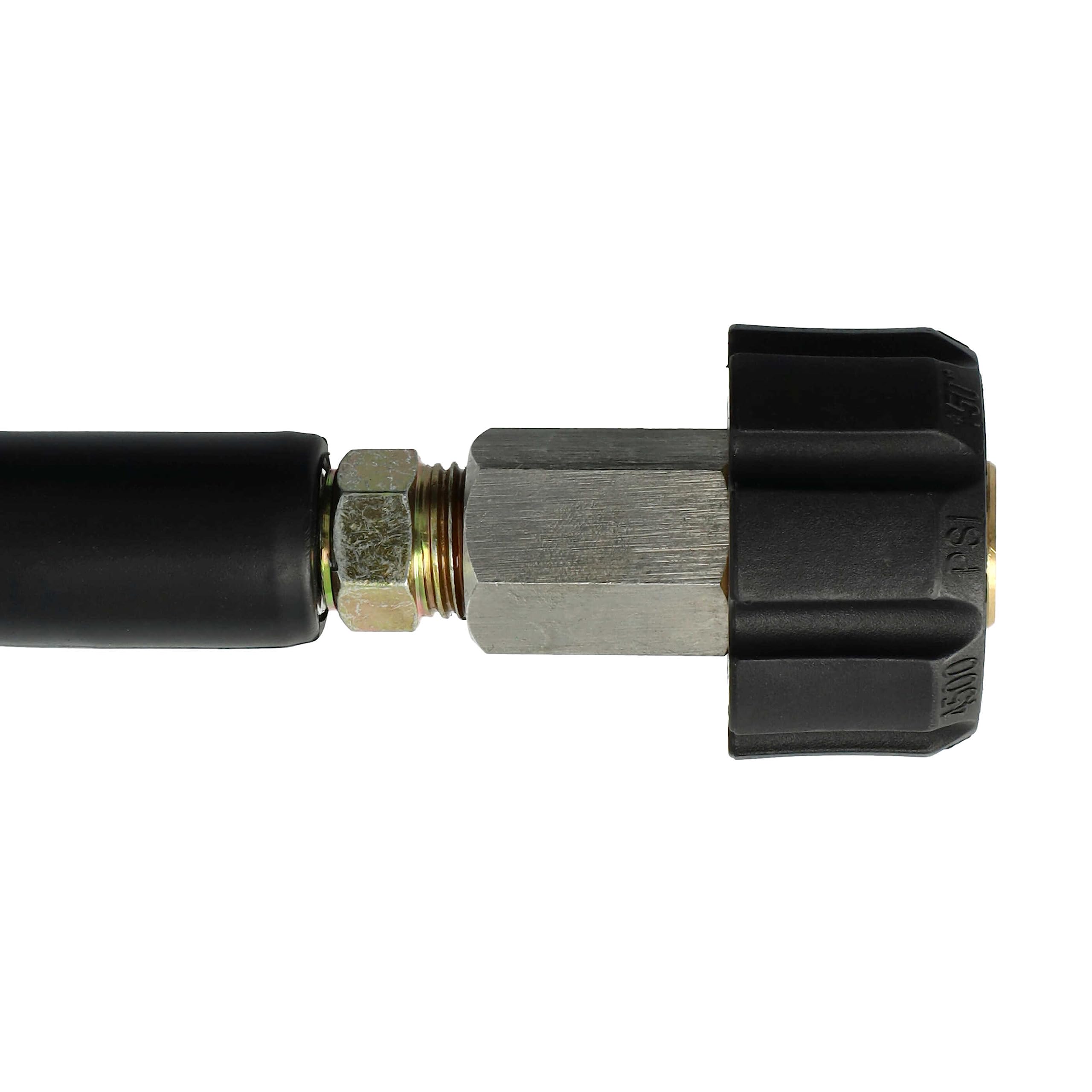 vhbw prolunga tubo flessibile da 20 m compatibile con Kärcher K4, K 330 M, K 300M-PL-HORNBACH idropulitrice con attacco filettato M22 x 1,5 nero