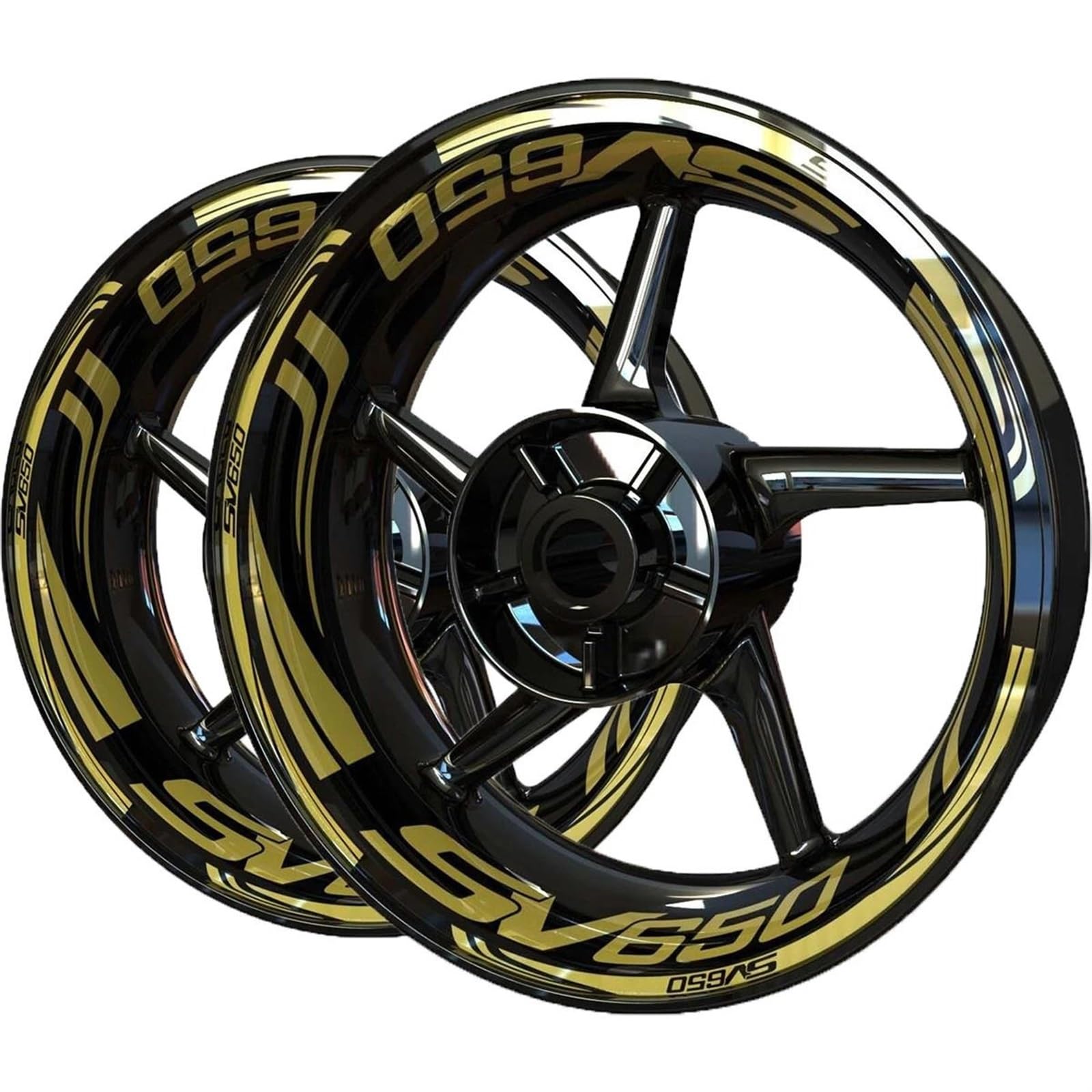 Autocollant De Roue pour Suzuki Sv650, Ensemble Logos SV 650