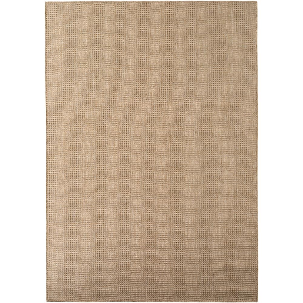 Tapis XL Intérieur Extérieur Aspect Jute Tissé Plat, Résistant et Facile d'Entretien, pour Salon, Chambre, Salle à Manger, Terrasse, Balcon et Jardin, Style Naturel et Moderne (Beige , 240x340 cm)