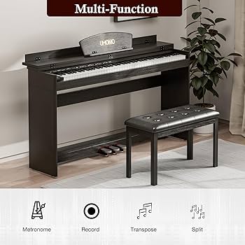 Amazon.com: UMOMO 88 Key Full Size Digital Piano Electric