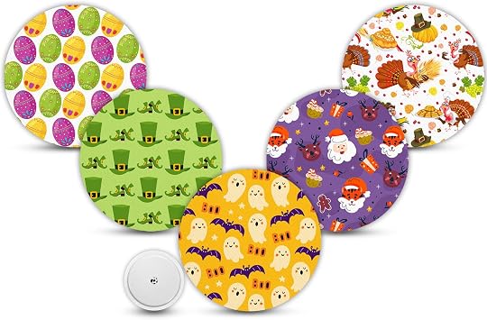 Adhesive Patch for Libre 2 & Lingo, 20Pack Waterproof Libre 2 Sensor Covers Full Cover Patch Non-Glue Central Hypoallergenic & Latex-Free 15 Days Protection