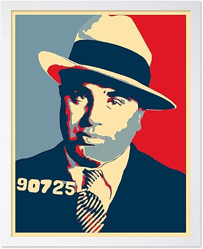 Miniatura 16 de Monem Art - Póster retro de Pablo Mugshot de Pablo Mugshot, arte del cartel de Medellín, regalo colorido de inauguración de la casa, gran decoración