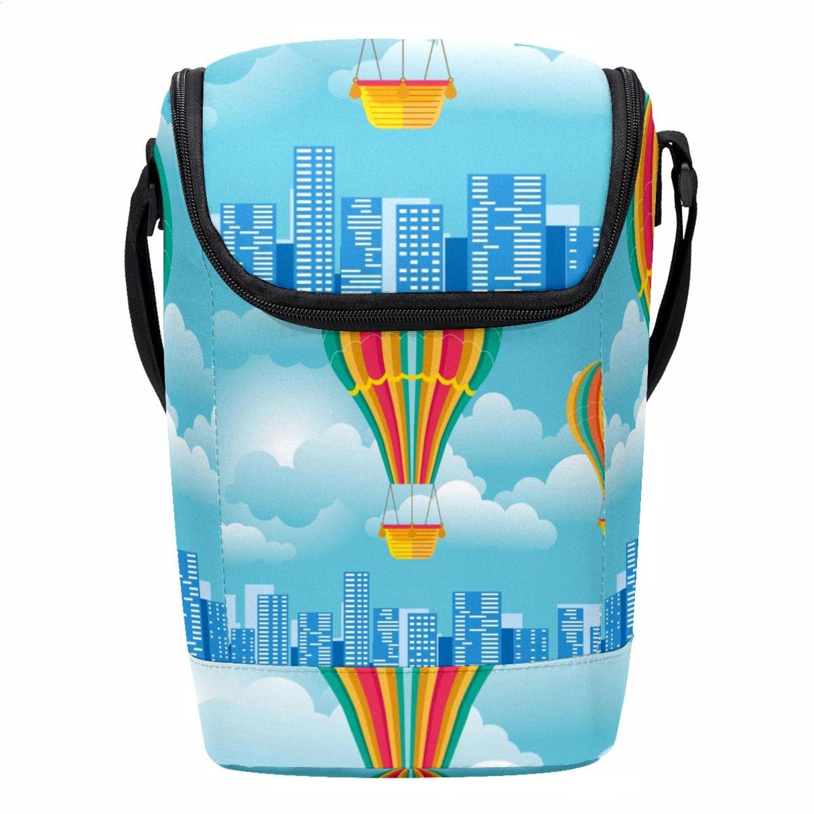 Lonchera para el trabajo que evita derrames con diseño de globo