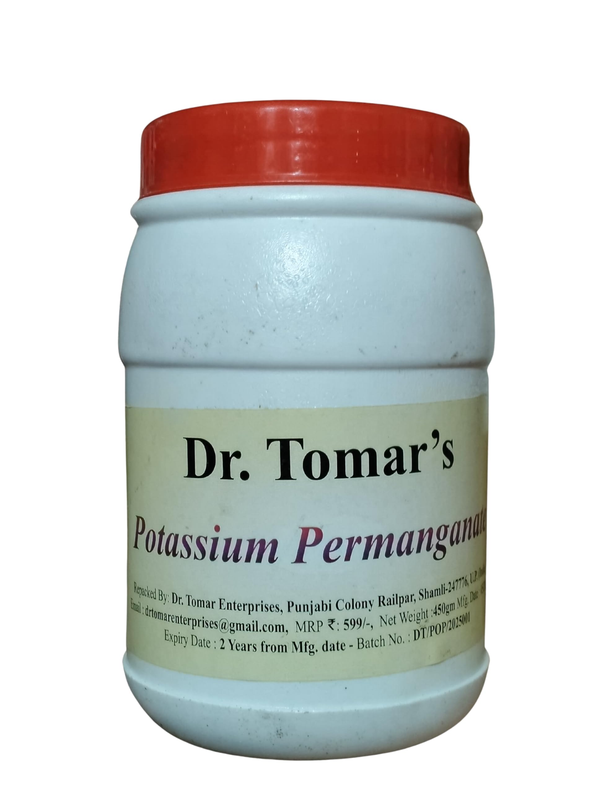450 g Potassium Permanganate I Extrapure I lab Chemicals