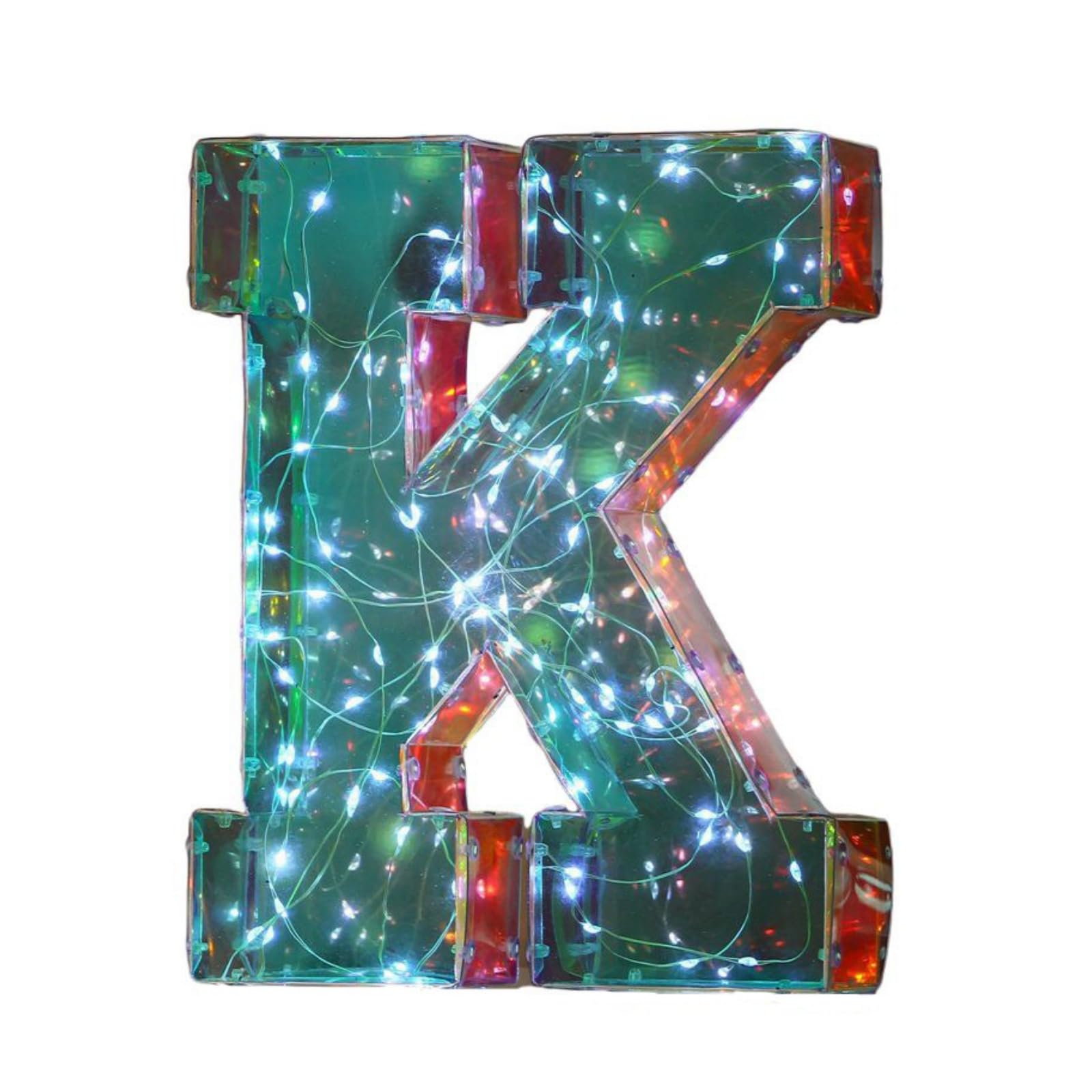 LED Marquee Letter Lights Light Up Letters Glitter Alphabet Letter Sign Battery Powered for Night Light Birthday Party Wedding Girls Gifts Home Bar Christmas Decoration with USB