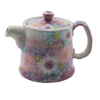 【新品未使用】工房ゆずりは　色彩花プチポット】瀬戸焼 和食器 贈り物 Amazon | 工房ゆずりは 色彩花 ポット急須 急須 ティーポット