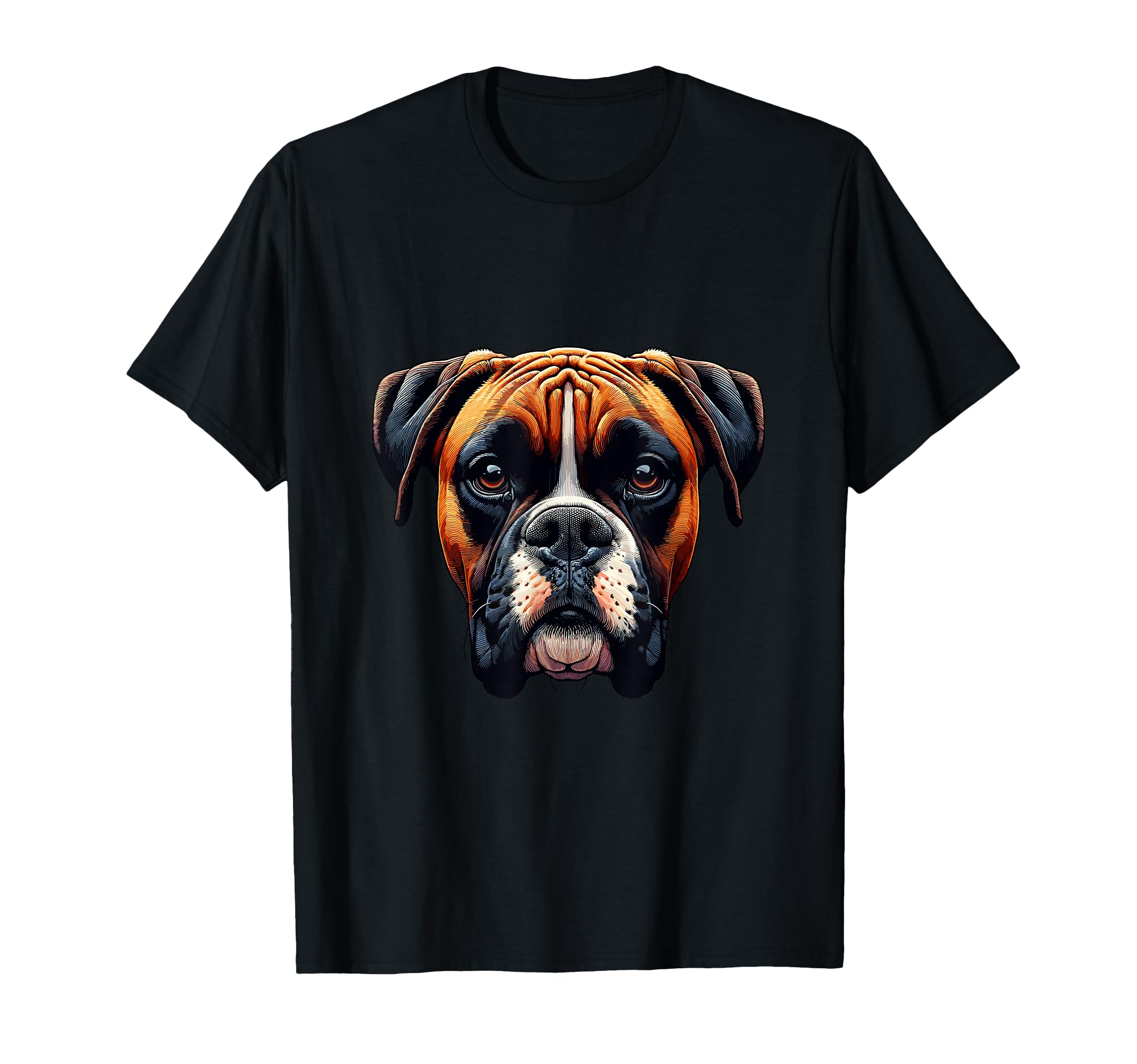 Amazon.co.jp: 犬の顔 - ボクサー Tシャツ : Clothing, Shoes & Jewelry
