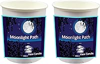 Vista 10 de Vela de florero Moonlight Path - Mezcla de flores de verano (vela de recarga)