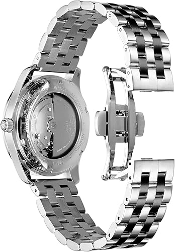 Miniatura 3 de BINLUN Stainless Steel Watch Band Replacement Metal Watch Straps for Men and Women 18mm19mm20mm21mm22mm24mm with Curved and Straight End in Silver,