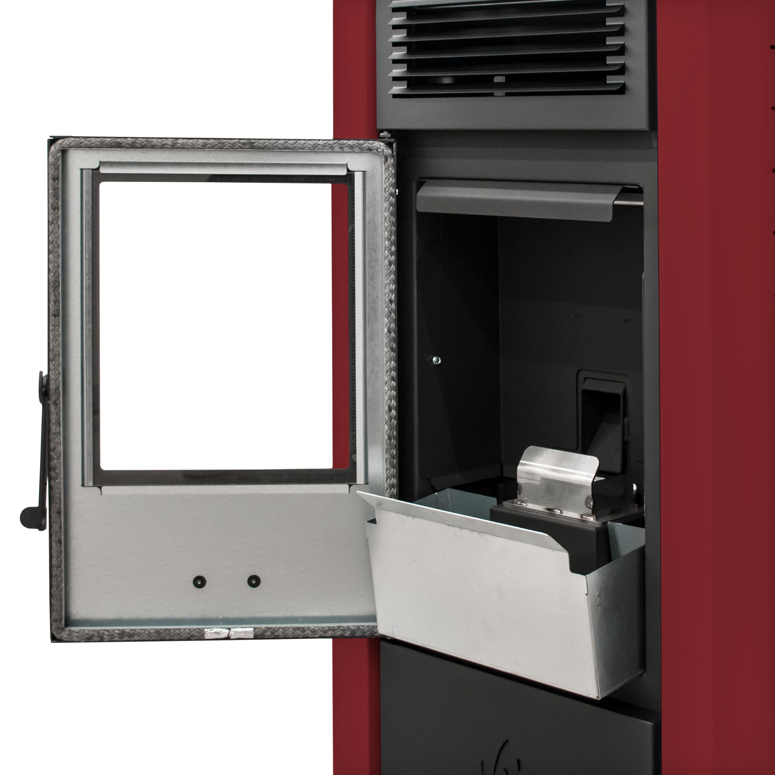 STUFE A PELLET ITALIA San Diego 12 KW 5 Estrellas Canalizado – Estufa de aire ventilado – Eficacia 91% Calentadores 120 m² Autonomía 15H certificada 5 estrellas 5 potencias programables garantizadas