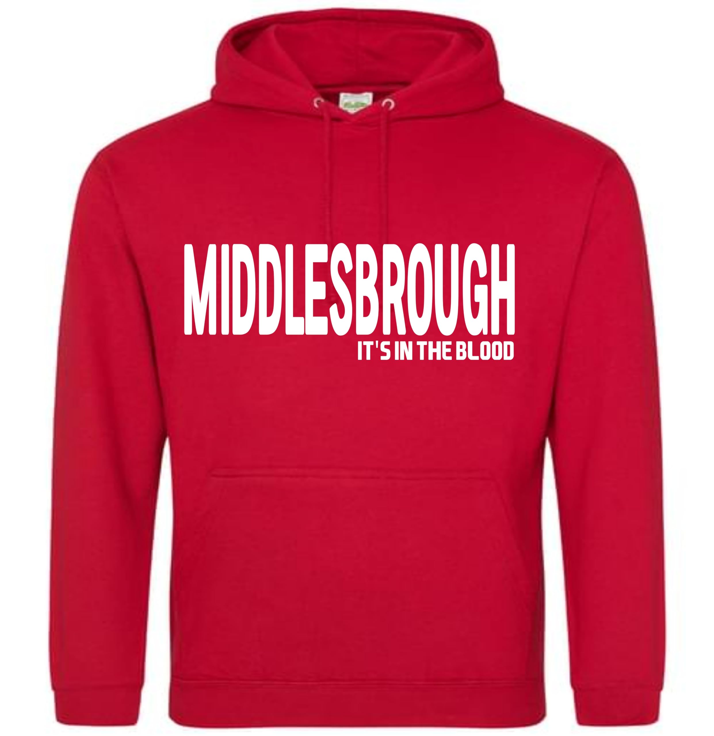 It's in the blood middlesbrough Hoodie jumper football gift premium clothing Black