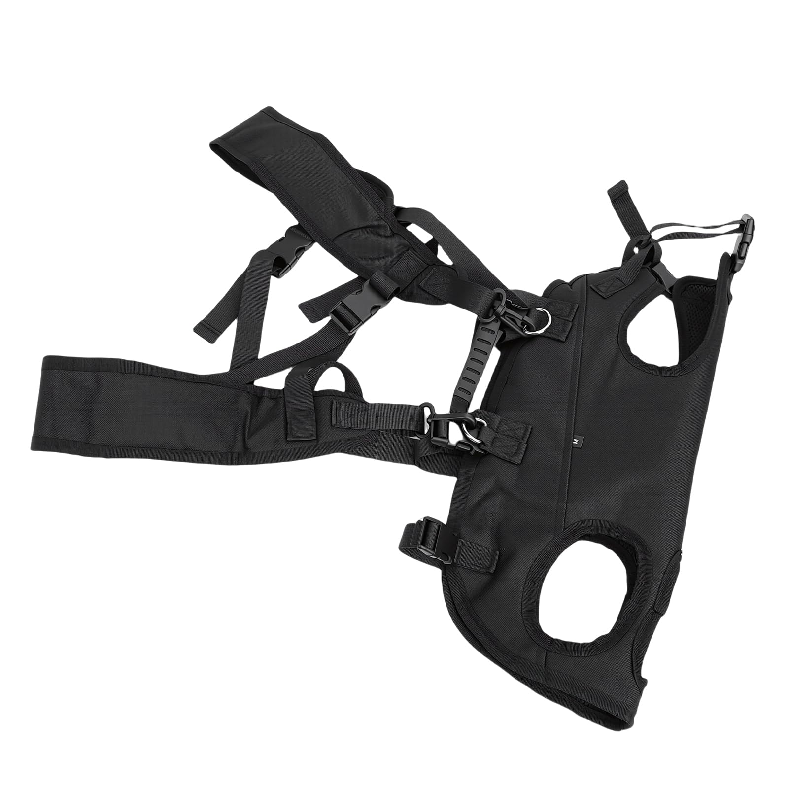 Yctze Harnais de Transport pour Chien de Petite Taille, Sac de Transport pour Tout le Corps, Sangles Respirantes Rembourrées Réglables, Idéal pour les Handicapés, les Blessures Articulaires et les (L)
