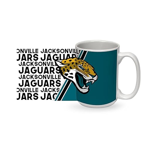 Jaguars 15oz Coffee Mug Jaguars 15oz Coffee Mug — officially licensed fan gear