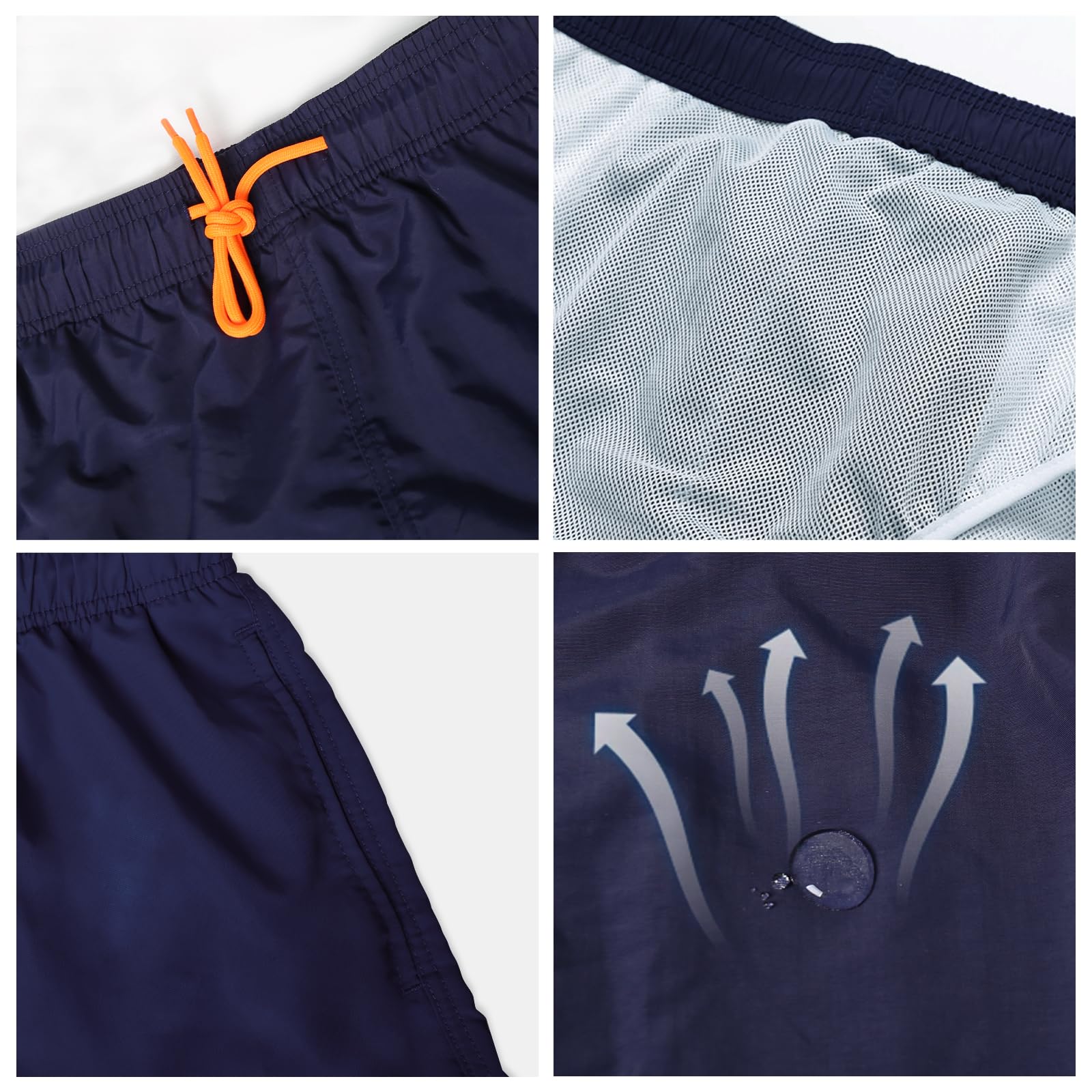 Bañador Hombre Secado Rápido Bañadores Hombre Traje de Baño Estilo Básico Bañadores para Hombre