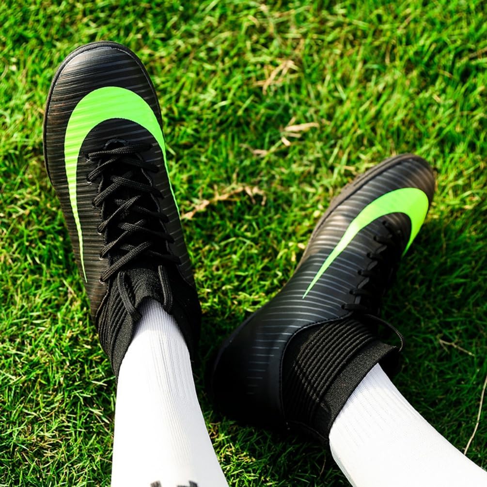 [VimLex] フットサルシューズ メンズサッカー トレーニングシューズサッカースパイク キッズ 壊れた爪サッカーシュ ーズ ジュ