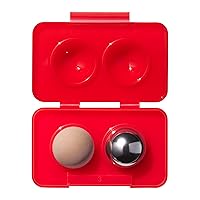 Vista 10 de Revlon Oil Absorbing & Cooling Facial Roller Refill Pack with Volcanic & Stainless Steel Stones in Storage Case, Eco-Friendly, Easy to Clean, 1 count