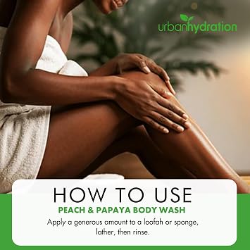 Urban Hydration Peach & Papaya Body Wash 13.5 FL Oz