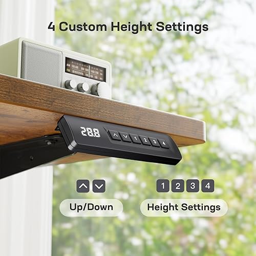 Miniatura 10 de Marsail TZESD67819 Oficinas-estaciones de trabajo, 6324 pulgadas, Rústico