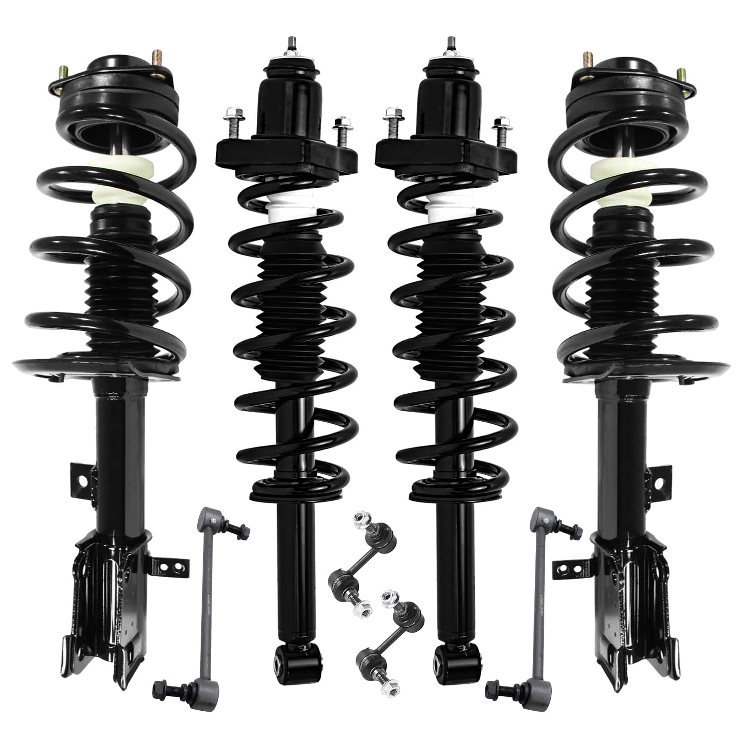 Detroit Axle - FWD Struts Suspension Kit for 2009 2010 Dodge Journey