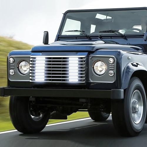 Miniatura 8 de Purishion - 3 Luces estroboscópicas LED de emergencia, impermeables, color blanco, 12 diferentes intermitentes para automóvil, SUV, camioneta,