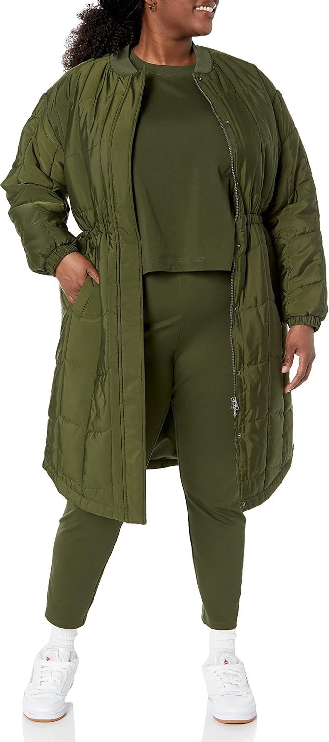 Amazon Essentials Women's Oversized Quilted Coat (Available in Plus Size) - Image 7