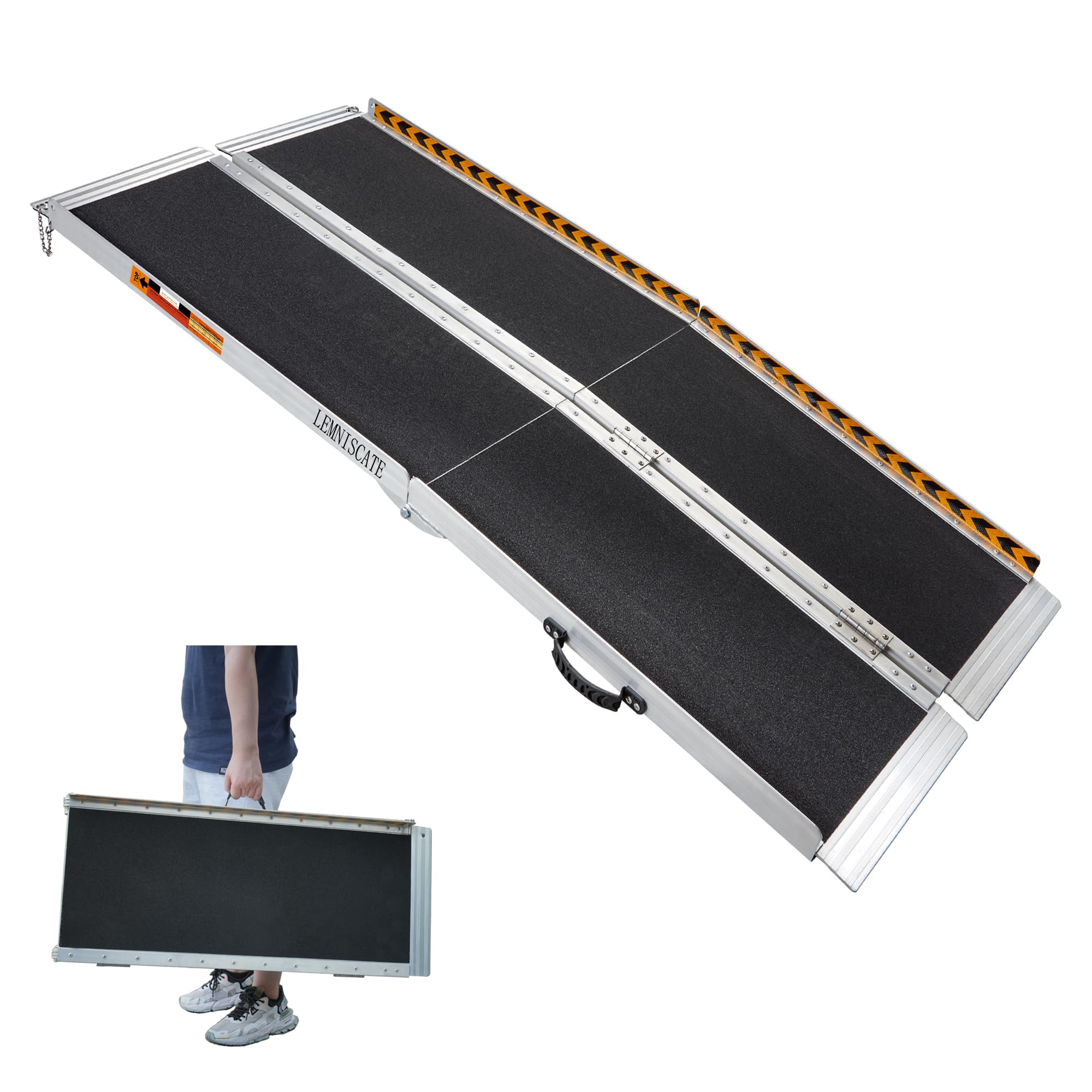 Buy LEMNISCATE Wheelchair Ramp 6FT, Portable Wheelchair Ramp for Home