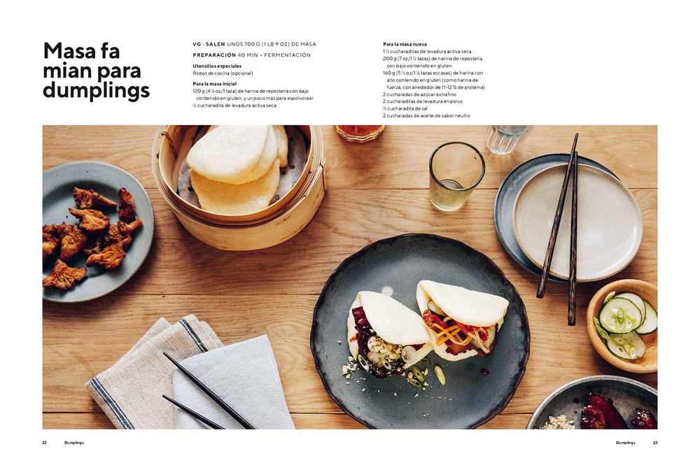 Dumplings y noodles : Bao, gyoza, biang biang, jiaozi,won ton, ramen y mucho más. (COCINAS DEL MUNDO)