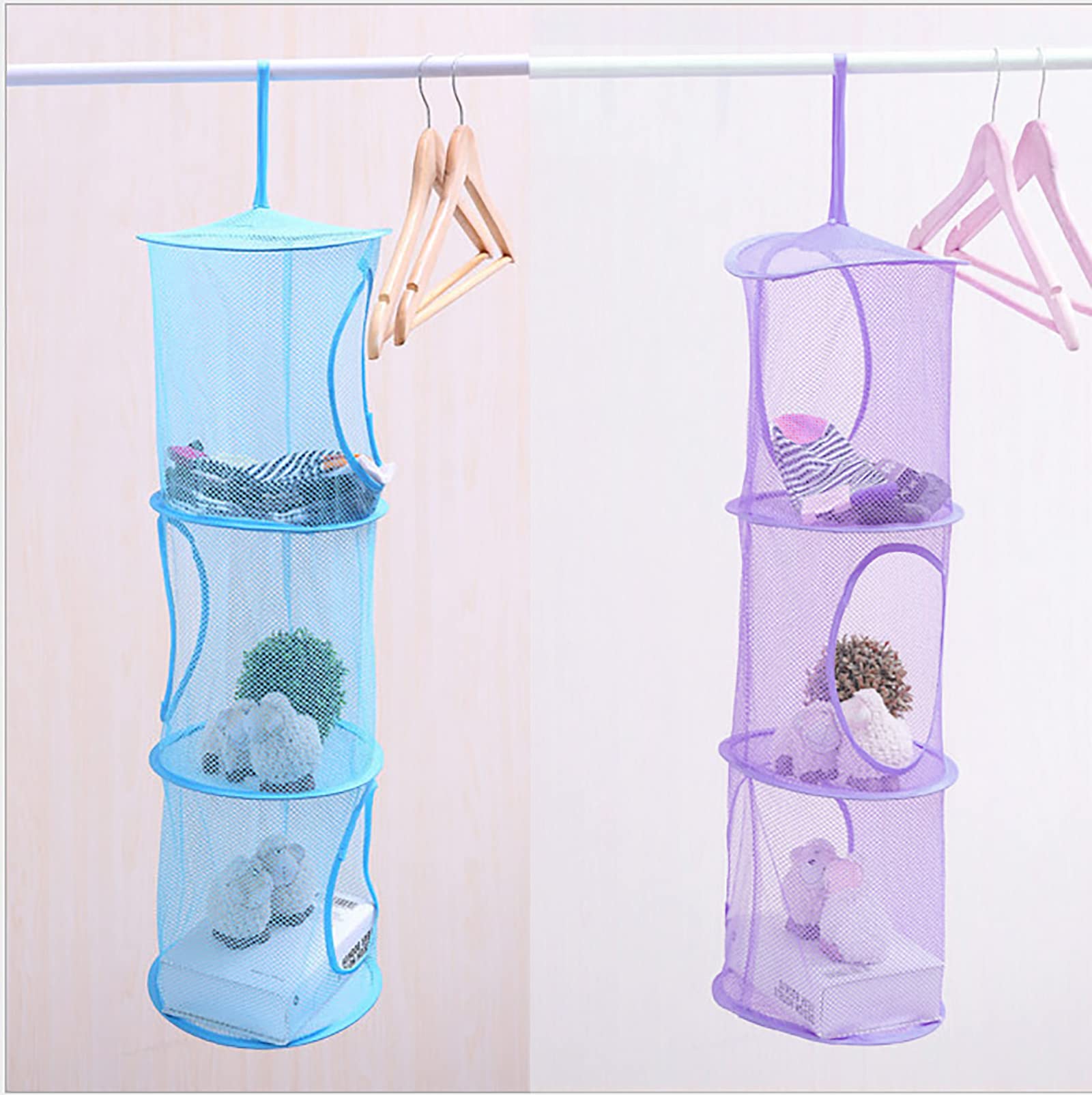Livehitop 3pc Toys Storage Hanging Mesh Basket Chest Soft Teddy | Senegal