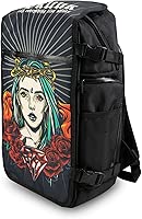 Skunk FaceOff Customizable Smell-proof Fashion Backpack (Reflection, Large)