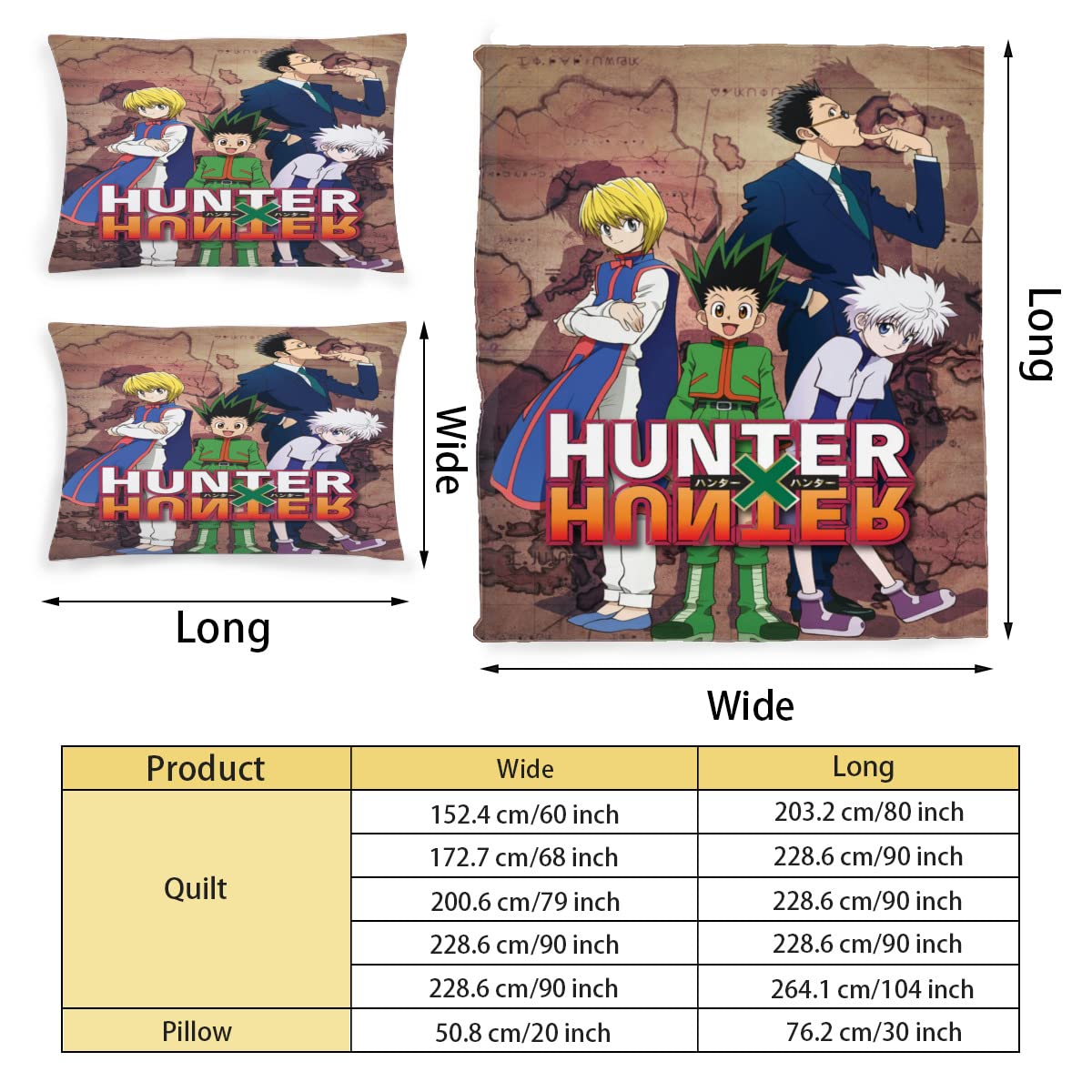Amazon｜ハンター×ハンター (3) 布団カバー シングル 3点セット
