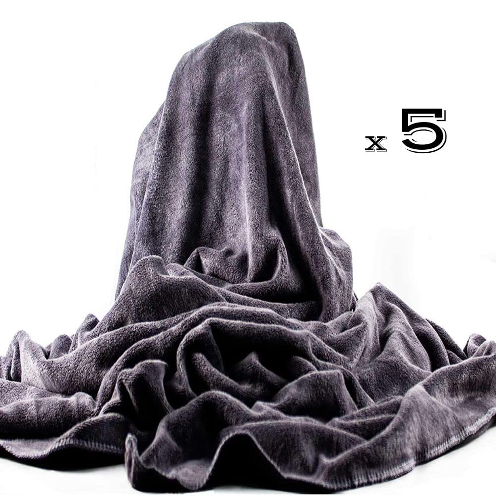 FullCarx - Asciugamano in microfibra asciugatura per auto, XXL, ultra morbido, varie unità | misure 180 x 80 cm | FullCarx (5)