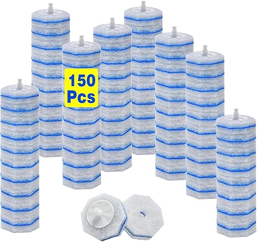 2 recambios de varita de inodoro con fórmula de mejora de potencia de limpieza para Clorox, 150 recambios desechables para inodoro, no se