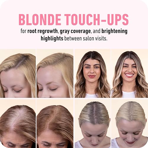 Miniatura 17 de BOLDIFY Polvo de línea capilar (grande, 0.35 oz), color de cabello para retoque de raíces para cobertura de canas, polvo para el cabello que oculta