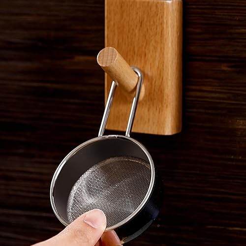 Miniatura 7 de Mini tamiz redondo de harina, colador pequeño, 40 malla profesional pequeño tamiz de harina para el hogar, panaderías, tiendas de pasteles.