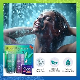 Shower Steamers Aromatherapy - Birthday Gifts for Women, 18 Pack Shower Bombs with Essential Oils, Self Care Gifts for Women, Mom, Womens Christmas Gifts, Stocking Stuffers for Adults Women Men Teens