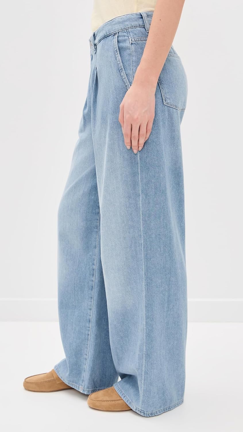 DL1961 Women's DL Aura Isabel Wide Leg Jeans