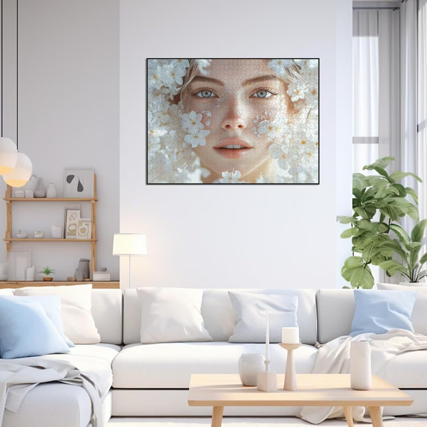Puzzle 6000 Pezzi Donna. Puzzle Classici per Gioco Familiare, n-664 | Impossibile Puzzles, Intrattenimento Creativo, Rilassamento e Intelligence, Regalo per Amore e Amico, Decorazioni Casa, Fiori