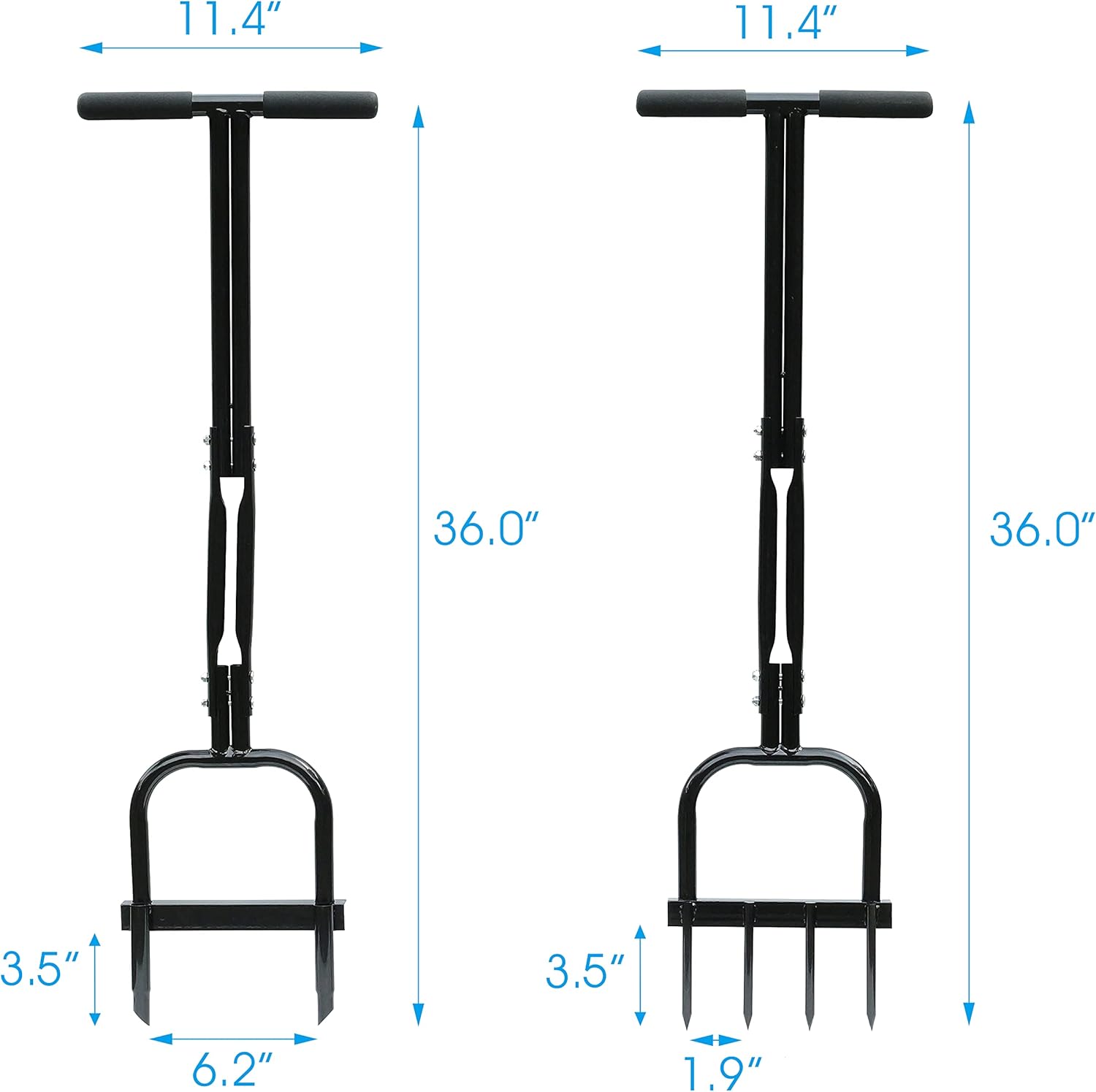 Gardzen 2 Uses Lawn Aerator Set, Plug Aeration & Nepal Ubuy