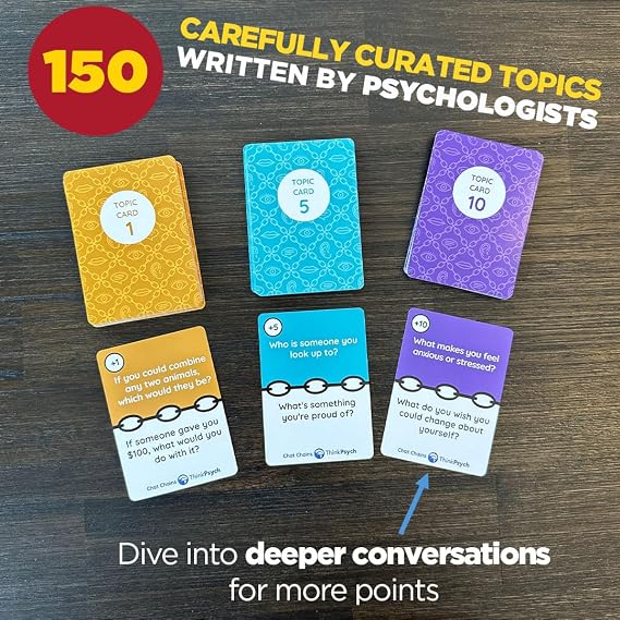 Chat Chains, Dive in & Talent Jam - Social Skills and Creativity Bundle - Enhance Communication, Boost Creativity, and Overcome Shyness