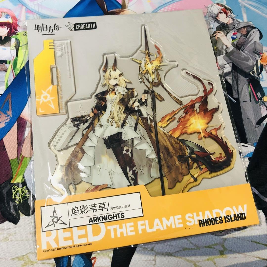 Amazon.co.jp: アークナイツ 焔影リード 昇進前 アクリルスタンド 