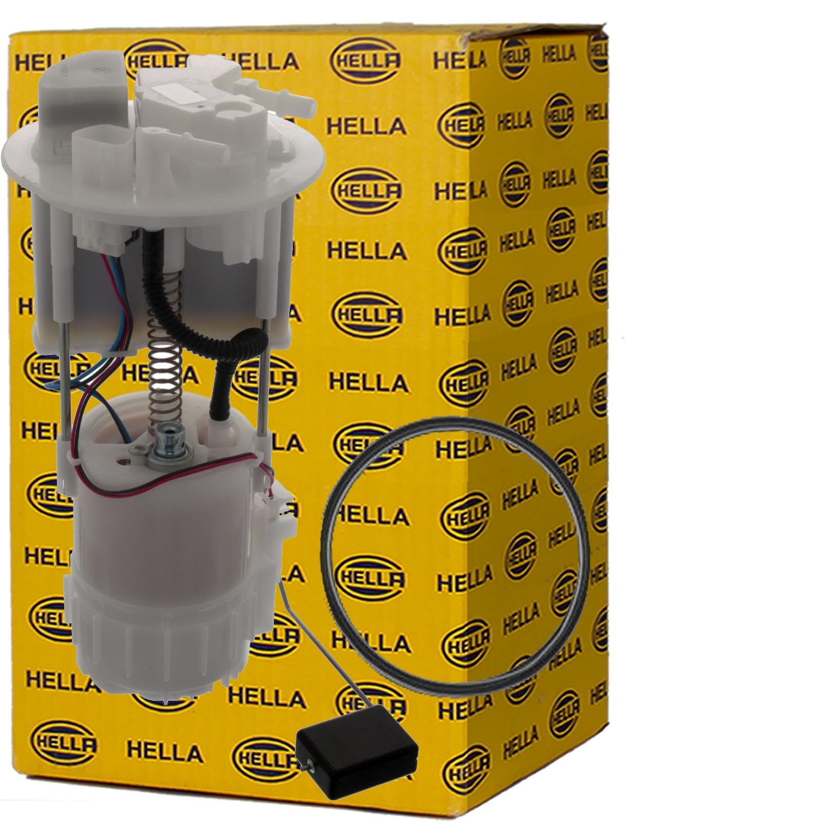 HELLA 8TF 358 106-941 Unidad de alimentación de combustible - eléctrico - 4polos - con junta/con sensor de nivel - con regulador de presión