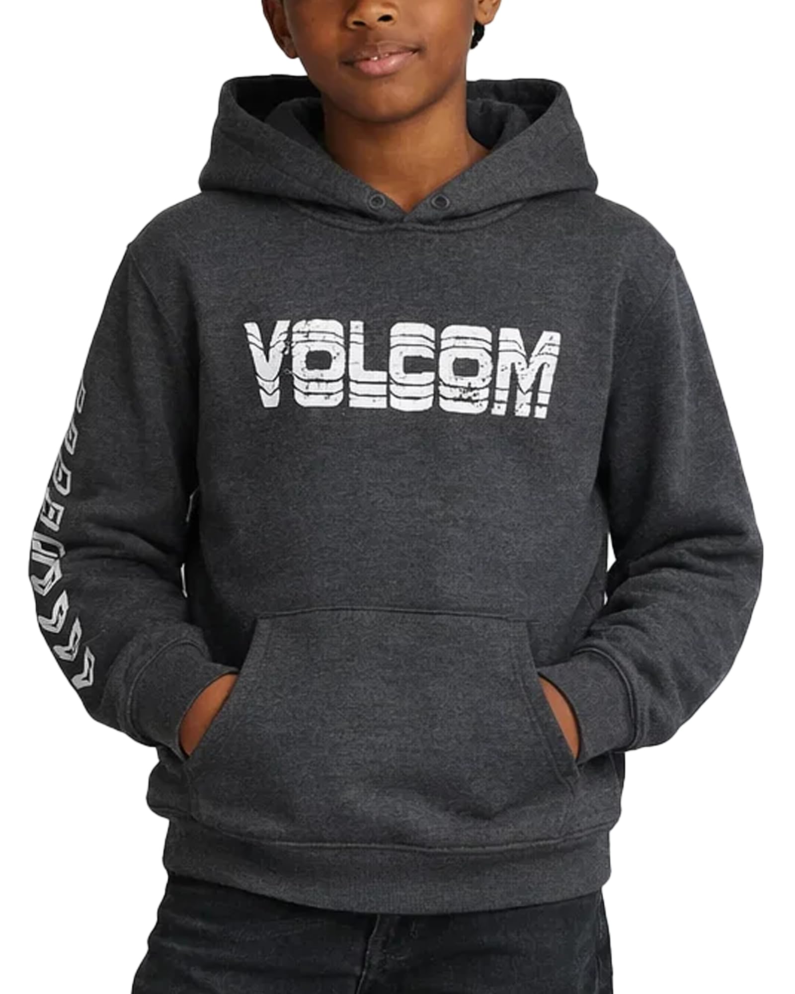 Volcom Boys Long Sleeve Pullover Graphic Hoodie Sweatshirt (8-20)