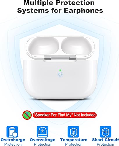 Miniatura 6 de Jinstyles Charging Case Replacement for AirPods Pro 3 - Wireless Charger Case Compatible with Air Pods Pro 3rd Generation with Touch-Control